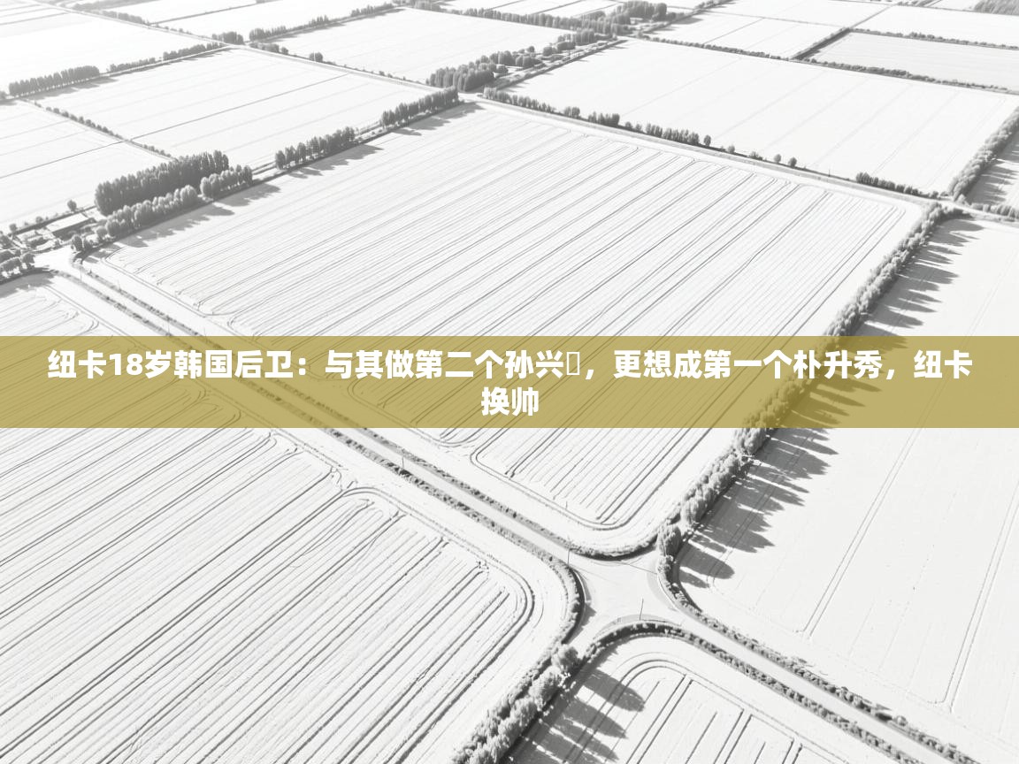 乐动体育app下载-纽卡18岁韩国后卫：与其做第二个孙兴慜，更想成第一个朴升秀，纽卡换帅  第4张